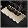 Luxury Mirror View Samsung Galaxy Note8 Lompakkokotelo - Kulta