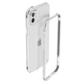 Polar Lights Style iPhone 12 Mini Metallipuskuri - Hopea