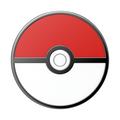 PopSockets Enamel Laajennettava Jalusta & Kahva - Pokeball