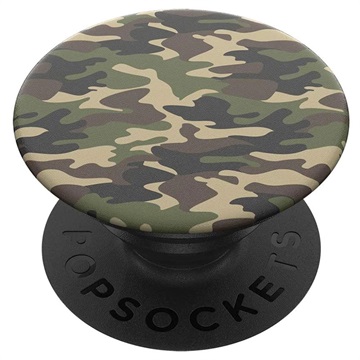 PopSockets Laajennettava Jalusta & Kahva - Woodland Camo