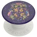 PopSockets Harry Potter laajennettava jalusta ja ote - Glitter Hogwarts Floral