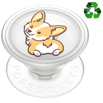 PopSockets PlantCore Laajennettava Jalusta & Kahva - Cheeky Corgi