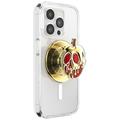 PopSockets Round MagSafe PopGrip laajeneva jalusta ja kahva - emali Myrkky omena