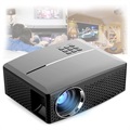 Kannettava Full HD LED Miniprojektori GP80 - 1080p - Musta