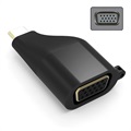 Kannettava USB Type-C / VGA Adapteri hihnalla - Musta