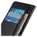 Laadukas Samsung Galaxy A10 Lompakkokotelo Jalustatoiminnalla - Musta