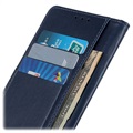 Laadukas Samsung Galaxy A10 Lompakkokotelo Jalustatoiminnalla - Sininen