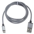 Ensiluokkainen USB 2.0 / MicroUSB - Kaapeli - 3m - Valkoinen