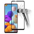 Prio 3D Samsung Galaxy A21s Panssarilasi - 9H - Musta