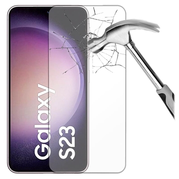 Prio 3D Samsung Galaxy S23 5G Karkaistu Panssarilasi - 9H - Musta