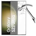 Prio 3D Samsung Galaxy S23 Ultra 5G Karkaistu Panssarilasi - Musta
