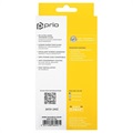 Prio 3D iPhone 13/13 Pro Karkaistu Panssarilasi - 9H - Musta