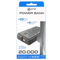 Prio Fast Charge Varavirtalähde - 2xUSB-A, USB-C - 20000mAh - Musta