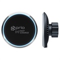 Prio Fast Charge Magneettinen Langaton Laturi - 15W - Musta