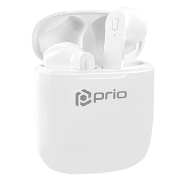 Prio TWS Kuulokkeet kanssa Bluetooth 5.0 - Valkoinen