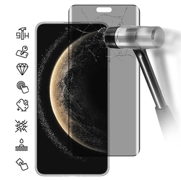 Huawei Mate 70 Pro/70 Pro+/70 RS Ultimate Yksityisyyttä Suojaava Täysin Peittävä Panssarilasi - 9H - Musta Reuna