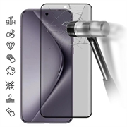 Huawei Pura 70 Pro/70 Ultra Yksityisyyttä Suojaava Täysin Peittävä Panssarilasi - 9H - Musta Reuna