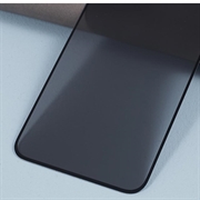 Samsung Galaxy A55 Yksityisyyttä Suojaava Täysin Peittävä Panssarilasi - 9H - Musta Reuna