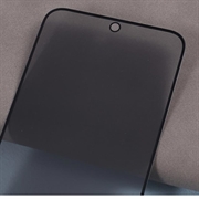 Samsung Galaxy A55 Yksityisyyttä Suojaava Täysin Peittävä Panssarilasi - 9H - Musta Reuna