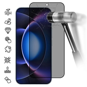 Xiaomi 17 Max Yksityisyyttä Suojaava Täysin Peittävä Panssarilasi - 9H - Musta Reuna
