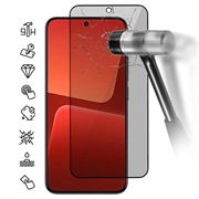 Xiaomi Redmi K70 Ultra Yksityisyyttä Suojaava Täysin Peittävä Panssarilasi - 9H - Musta Reuna