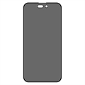 iPhone 14 Pro Max Yksityisyyttä Suojaava Täysin Peittävä Panssarilasi - 9H - Musta Reuna
