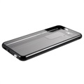Yksityisyyssuoja Sarja Samsung Galaxy S21 5G Magneettinen Suojakotelo - Musta