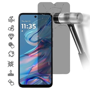 Motorola Moto G45 Yksityisyyssuoja Panssarilasi - 9H 
