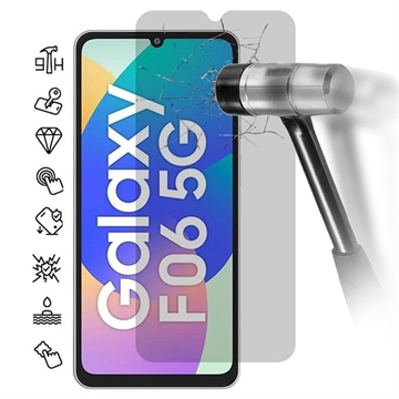 Samsung Galaxy F06 5G Yksityisyyssuoja Panssarilasi - 9H 
