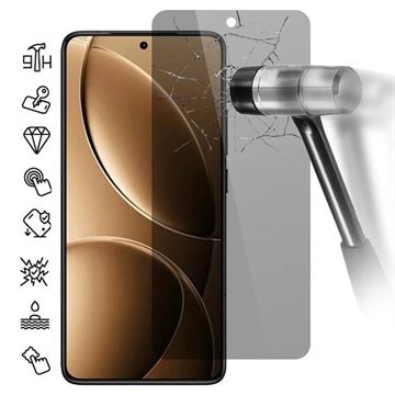 Xiaomi Redmi K80/K80 Pro/Poco F7 Ultra Yksityisyyssuoja Panssarilasi - 9H 