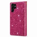Starlight Series Samsung Galaxy S23 Ultra 5G Lompakkokotelo - Rosa