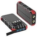 Psooo M2 Langaton Aurinkopaneelinen Virtapankki - 36800mAh
