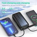 Psooo PS-618 30000mAh aurinkoenergiapankki, jossa on käsikahva