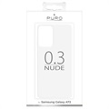 Puro 0.3 Nude Samsung Galaxy A72 5G TPU Suojakuori - Läpinäkyvä