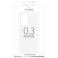 Puro 0.3 Nude OnePlus 9 Pro TPU Suojakuori - Läpinäkyvä