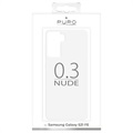 Puro 0.3 Nude Samsung Galaxy S21 FE 5G TPU Suojakuori - Läpinäkyvä