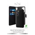 Puro 2-in-1 Samsung Galaxy S23 5G Magneettinen Lompakkokotelo