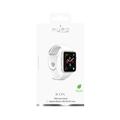 Apple Watch Series 10/9/8/SE (2022)/7/SE/6/5/4/3/2/1 Puro Icon Silikoniranneke - 42mm/41mm/40mm/38mm - Valkoinen