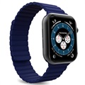 Puro Icon Link Apple Watch Series SE/6/5/4/3/2/1 Hihna - 44mm, 42mm - Sininen