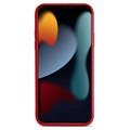 Puro Icon iPhone 13 Silikonikotelo - Punainen