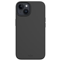 Puro Icon iPhone 13 Pro Max Silikonikotelo - Musta