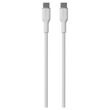 Puro Icon Soft USB-C / USB-C kaapeli - 1,5m - Valkoinen