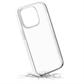 Puro Impact Clear iPhone 14 Pro Max Hybridikotelo - Läpinäkyvä