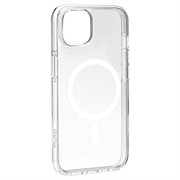 iPhone 15 Plus Puro Lite Mag Pro TPE Kotelo - Läpinäkyvä