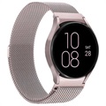 Puro Milanese Samsung Galaxy Watch4/Watch4 Classic Ranneke - Pinkki