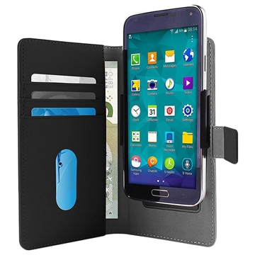 Puro Slide Yleismallinen Älypuhelimen Läppäkotelo - XL (Avoin pakkaus - Tyydyttävä) - Musta