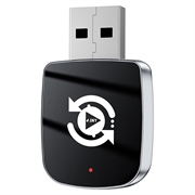 Q1U 4-in-1 langaton CarPlay- ja Android Auto -sovitin, jossa on AirPlay/Mirror Link