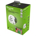 Q2Power QDAPTER Yleismallinen USB World Travel Adapteri - 10A