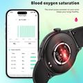 QX10 1.43" AMOLED-näyttö Bluetooth soittaminen terveyden seuranta Smart Watch - vaaleanpunainen / kultainen