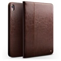 Qialino Classic iPad Pro 12.9 (2018) Folio Nahkakotelo - Ruskea